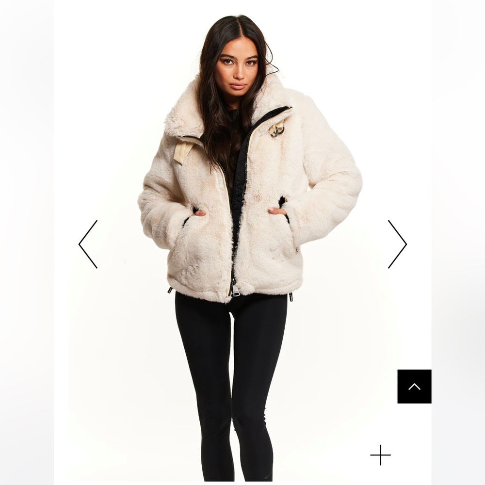SAM. Denver Sherpa Jacket in Almond NWT